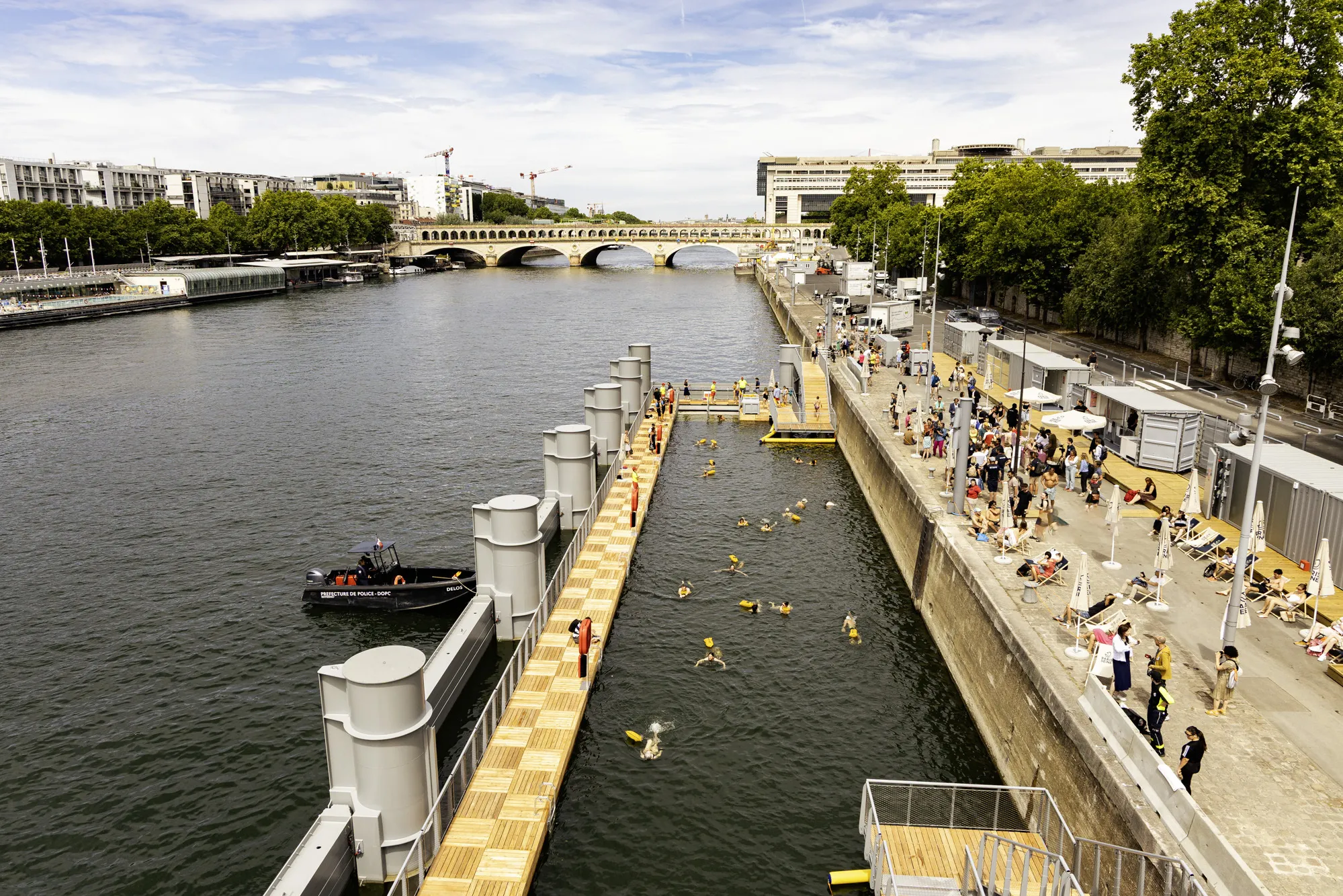 Baignade Bercy