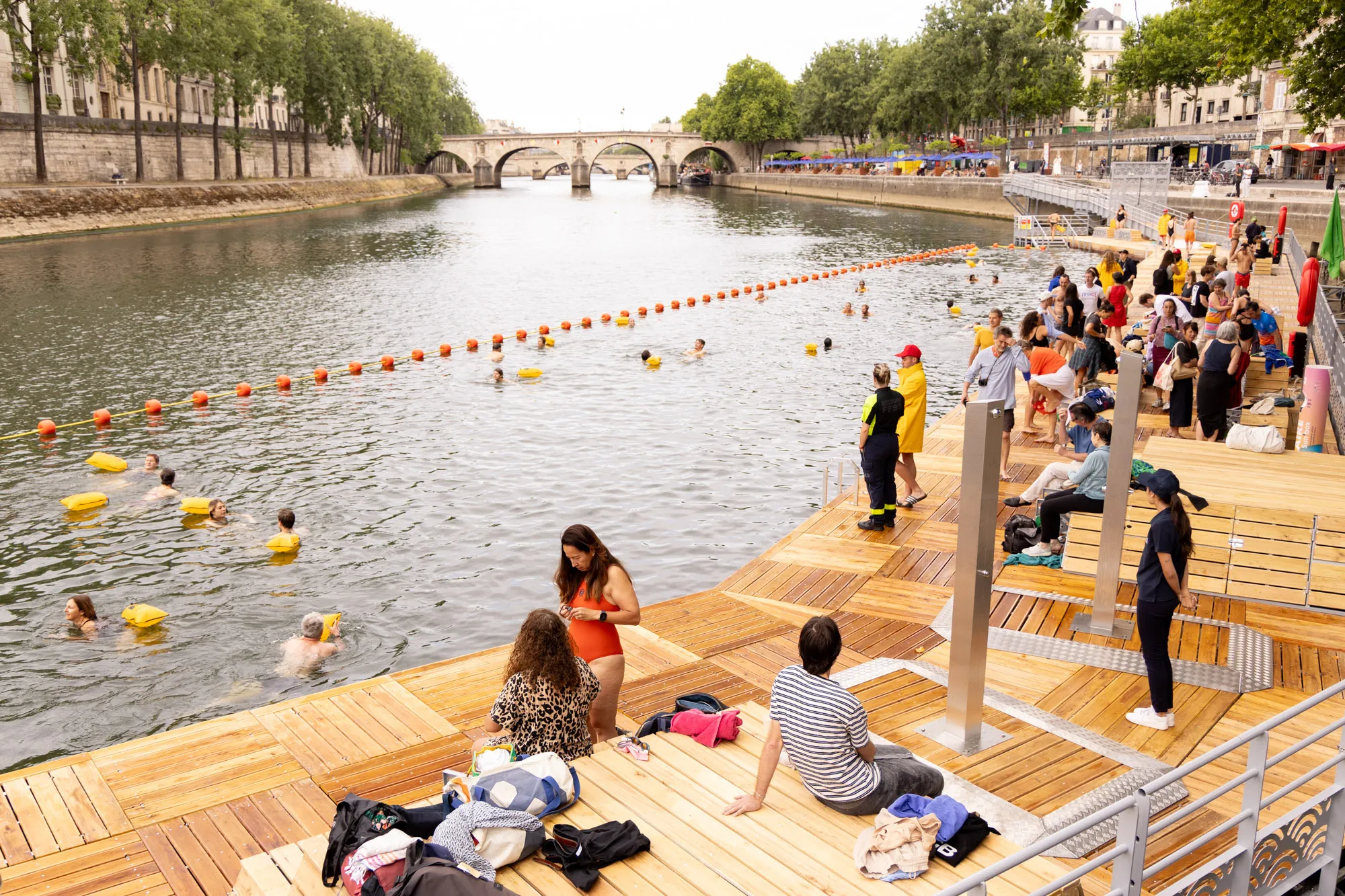 Baignade bras Marie