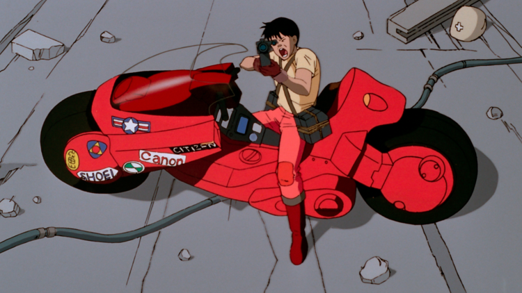 Fotograma de la película Akira
