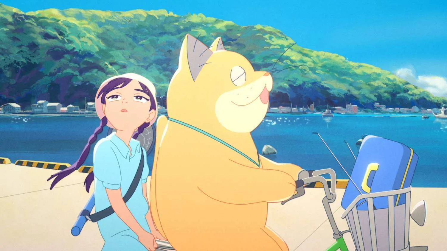 Fotograma de la película Anzu, el gato fantasma
