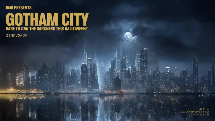 E1 Gotham City poster E1 Gotham City poster