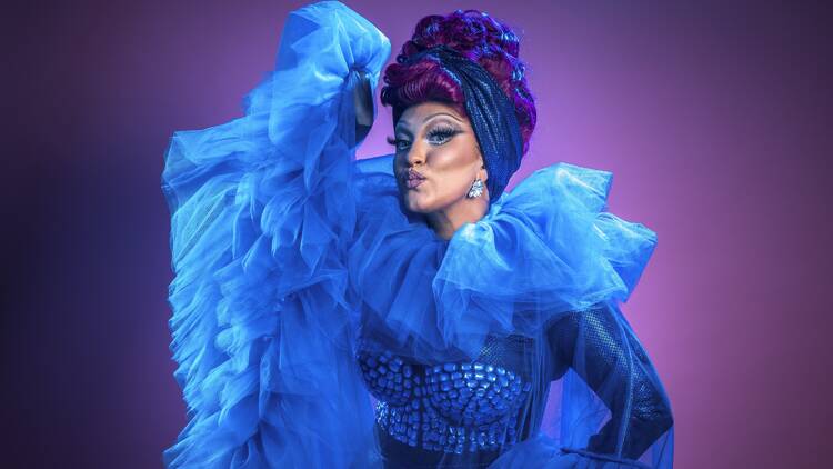 A burlesque performer 