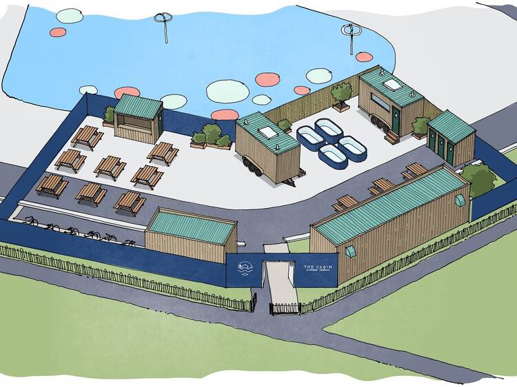 A brand new outdoor sauna venue is coming to south London
