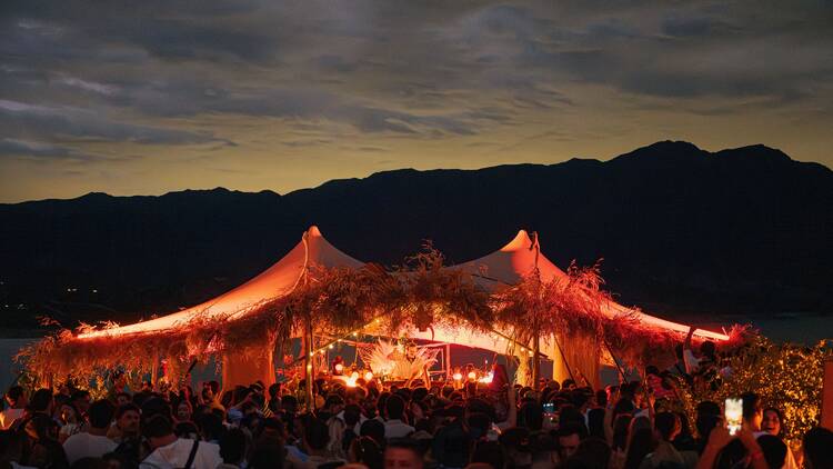 Las Palapas: The electronic temple that turns the mountains into a dance floor