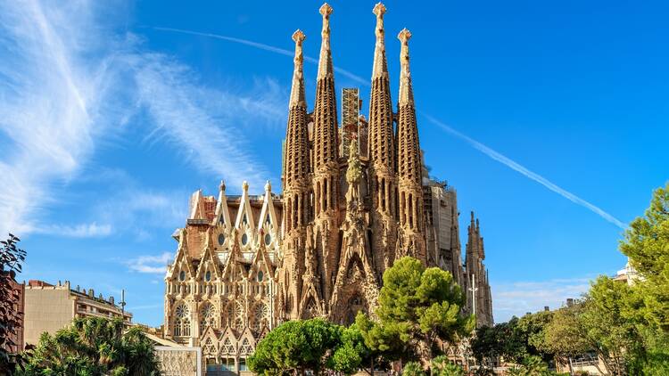 See Catalan modernista architecture at the Sagrada Família