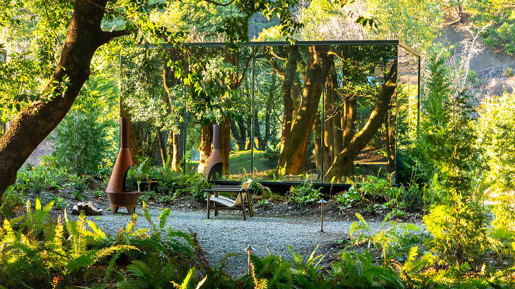 A glass cabin at Tu Tu’ Tun Lodge