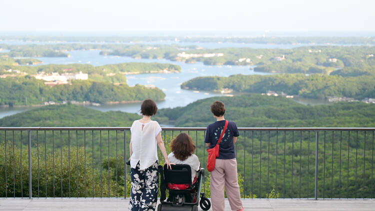 Take in the views at Yokoyama Observatory Take in the views at Yokoyama Observatory
