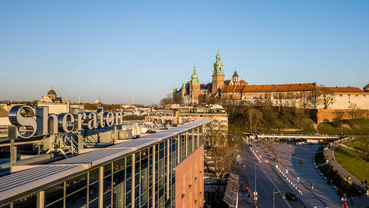 Sheraton Grand Exterior, Krakow