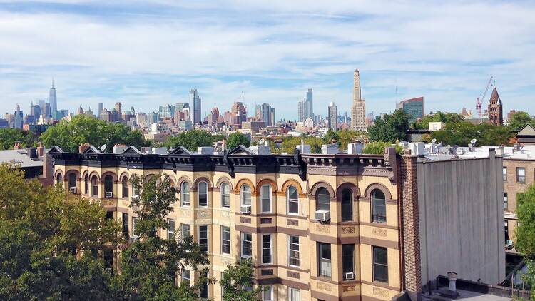 Manhattan skyline from Park Slope
