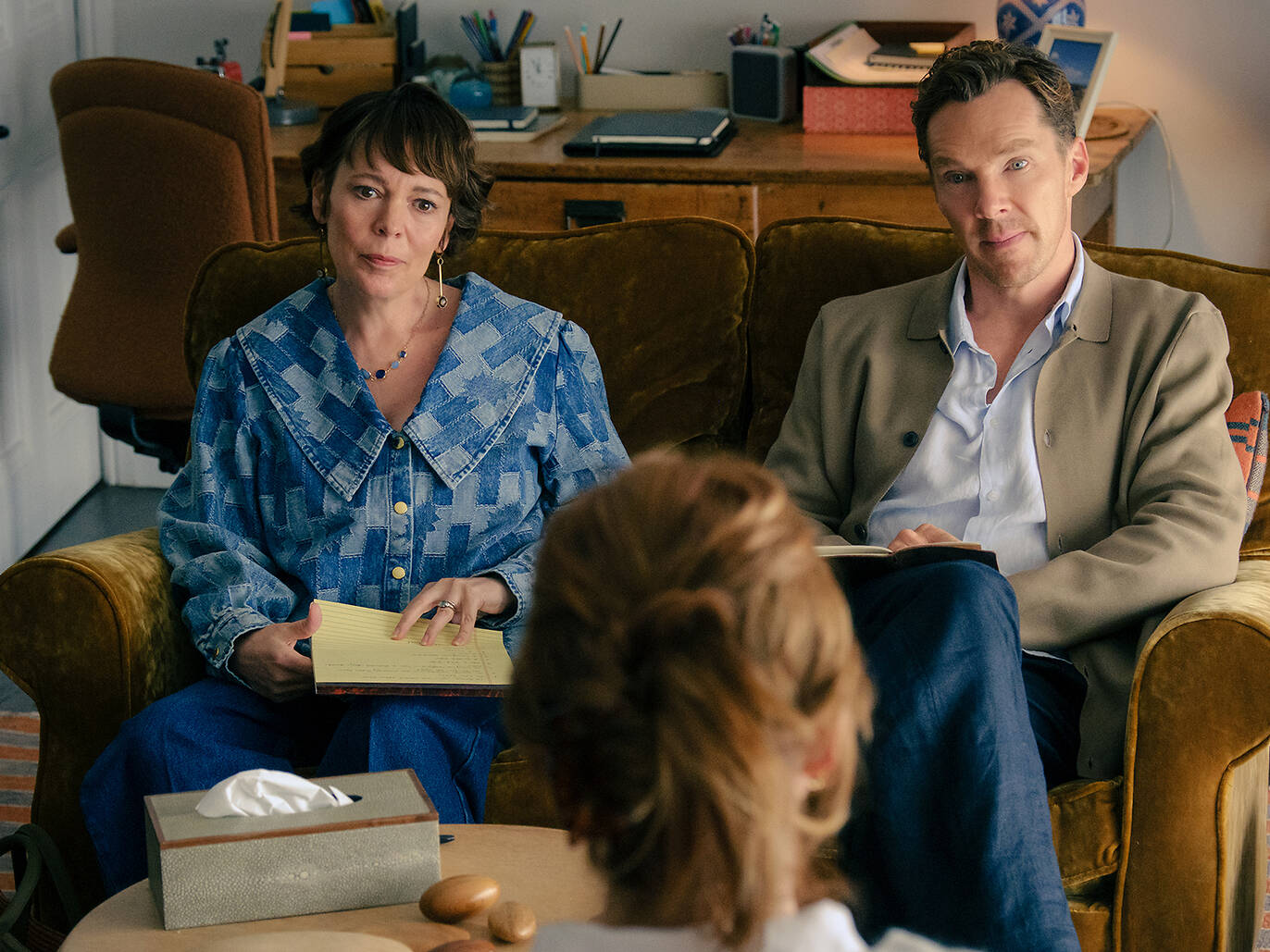 Olivia Colman y Benedict Cumberbatch protagonizan Los Roses, el remake ...