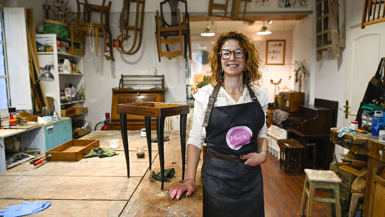 Cátia Rodrigues no Atelier Mood'Art