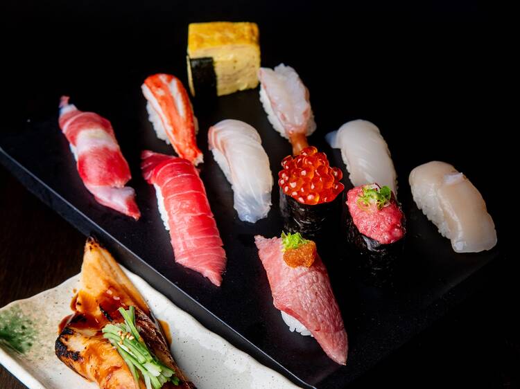 Sushi Zanmai assorted nigiri