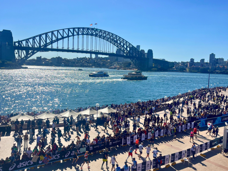 I ran in the Sydney Marathon – and it reminded me what really matters