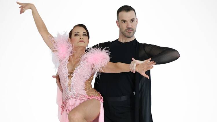 Candace H. Caplin and Ronny Dutra in False Steps Candace H. Caplin and Ronny Dutra in False Steps