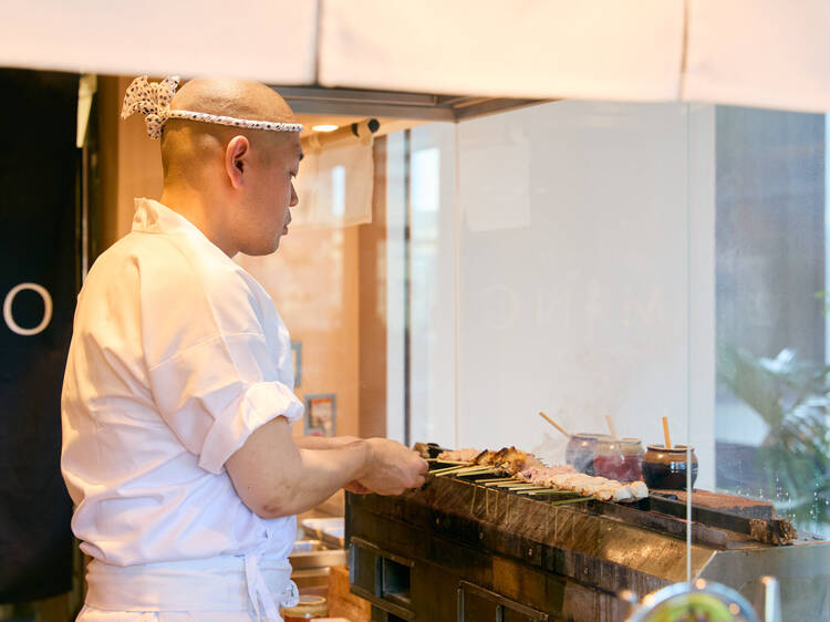 ミシュランスターの焼き鳥は気軽に楽しむ。