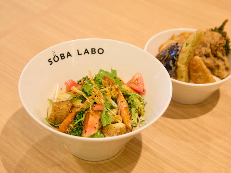 グルテンフリー蕎麦でパワーチャージする。