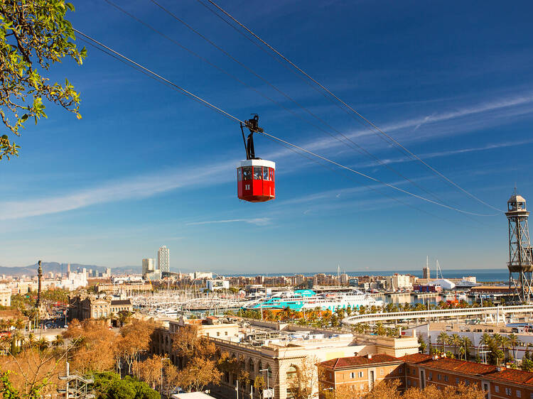 Ride the port cable car for bird's-eye views of the city