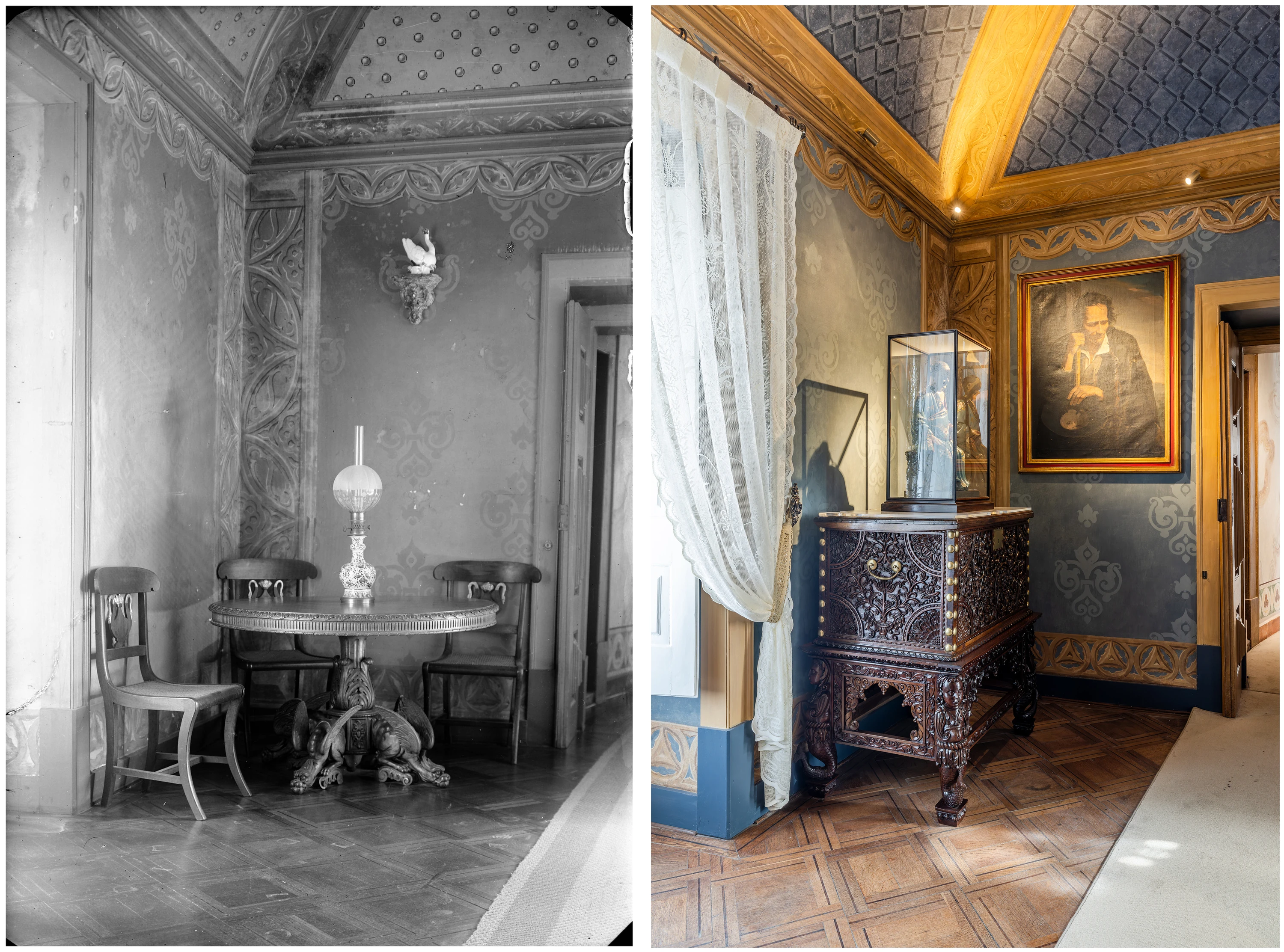 Restauros no Pal&aacute;cio da Pena