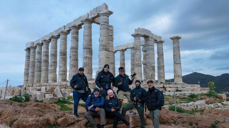 Group of travellers