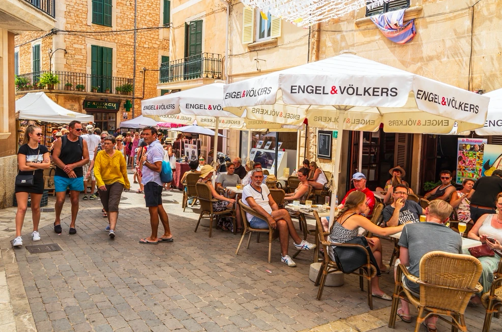mallorca, turistes