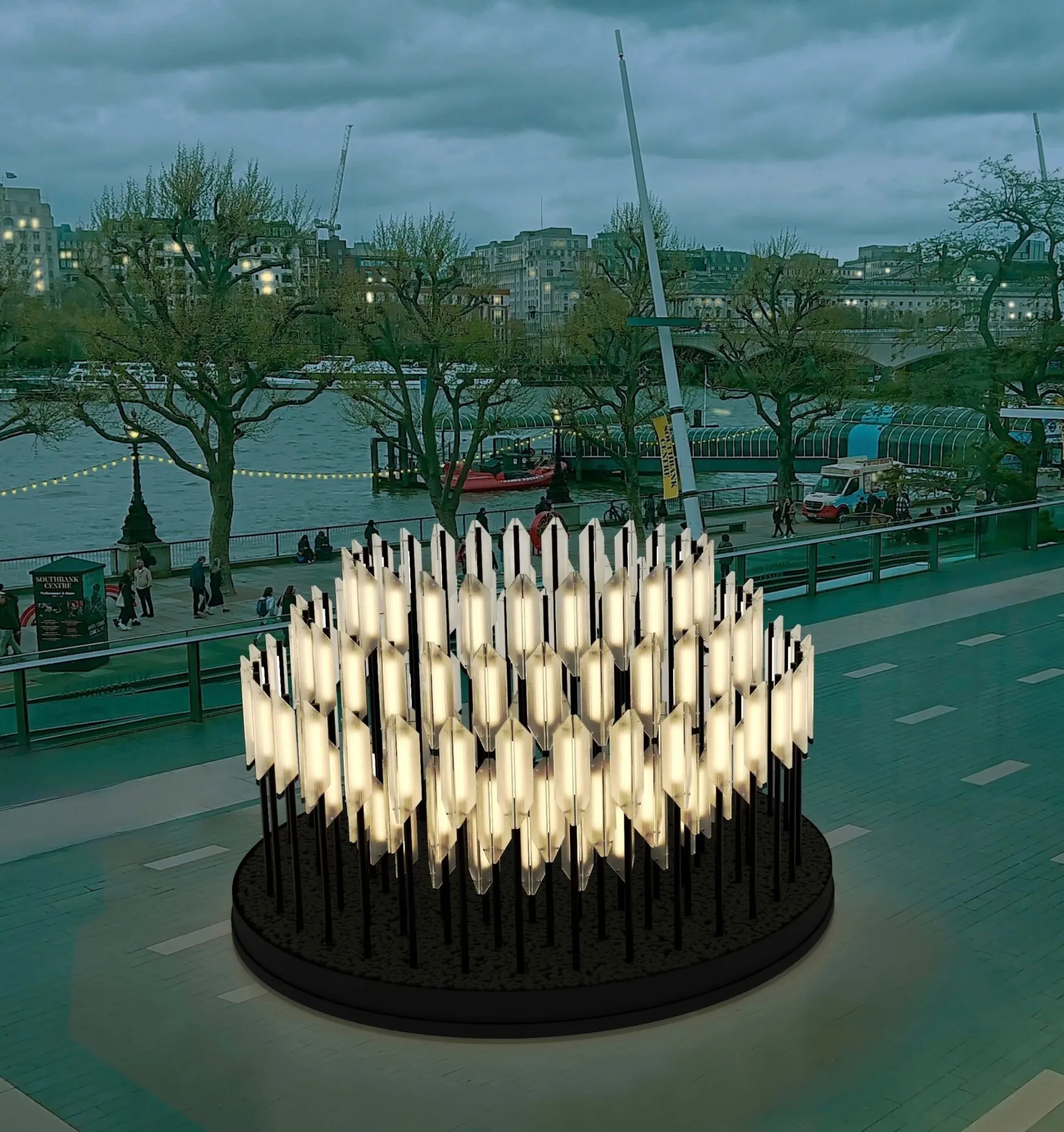 ‘Beacon’, a sculpture by Lee Broom