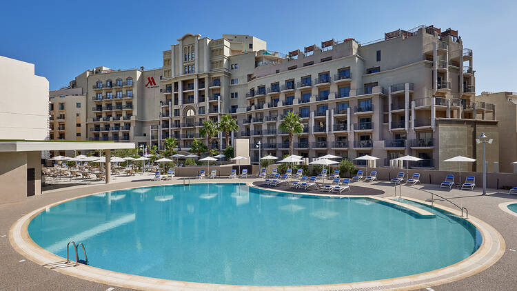Malta Marriott pool area