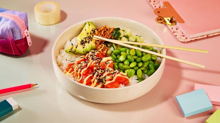 Salmon Bowl, SushiDog