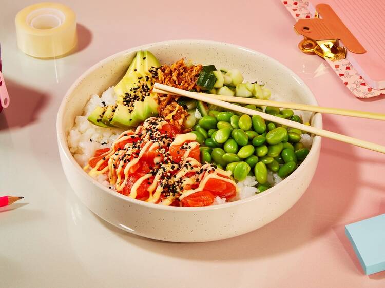 Salmon Bowl, SushiDog