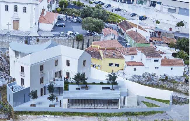 Centro Cultural e Biblioteca de Barcarena (maquete)