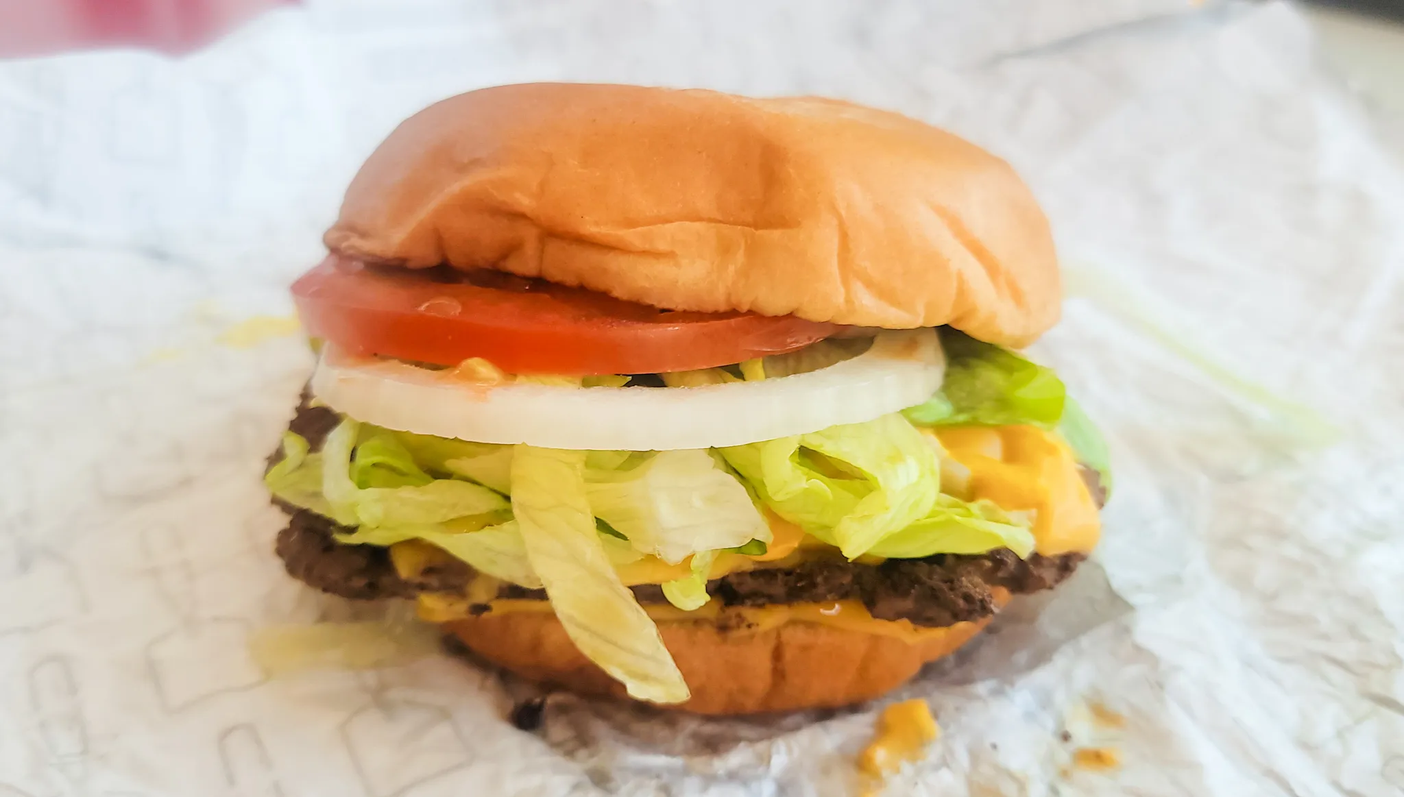 Dave's Classic Single at Wendy's