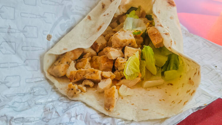 Grilled Chicken Ranch Wrap