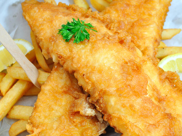 Two London fish and chip shops have been crowned the best in the UK