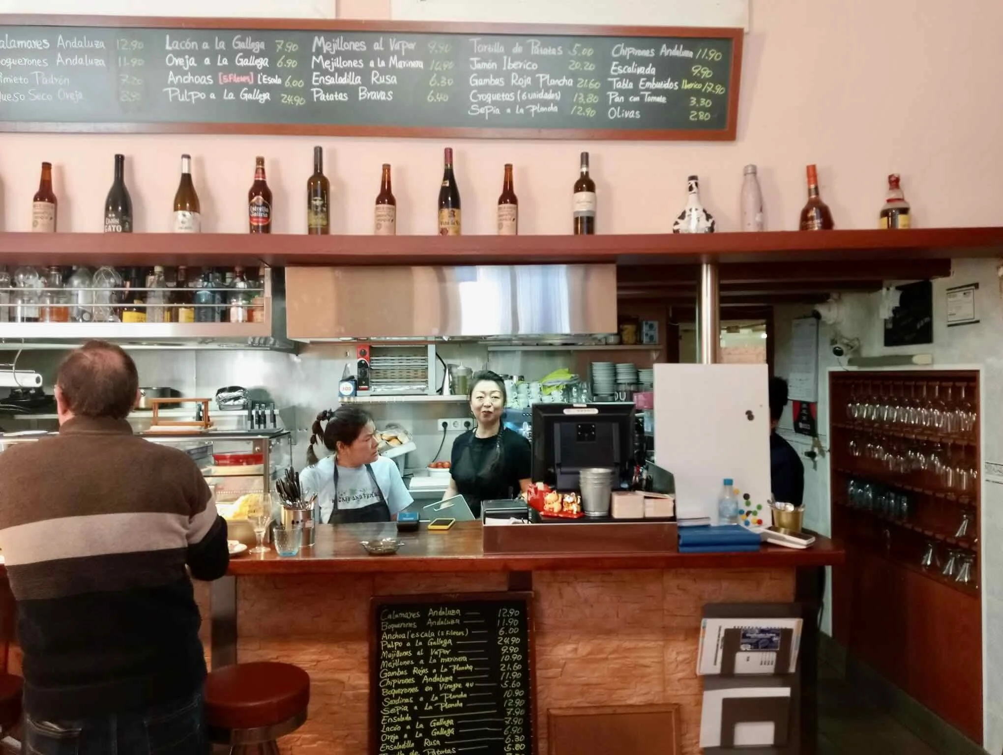 Bar Galicia de la calle Nicaragua 