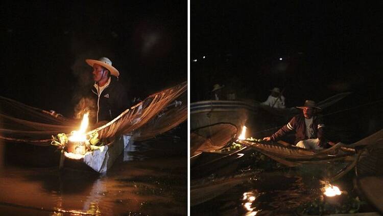 Danza de pescadores en Janitzio