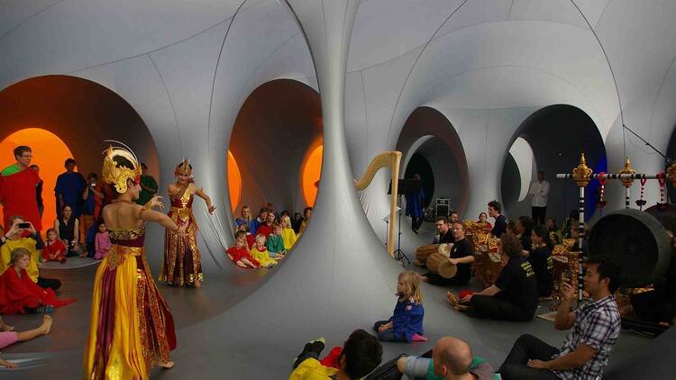 Indonesian dancers Colourscape (Photograph: Colourscape)