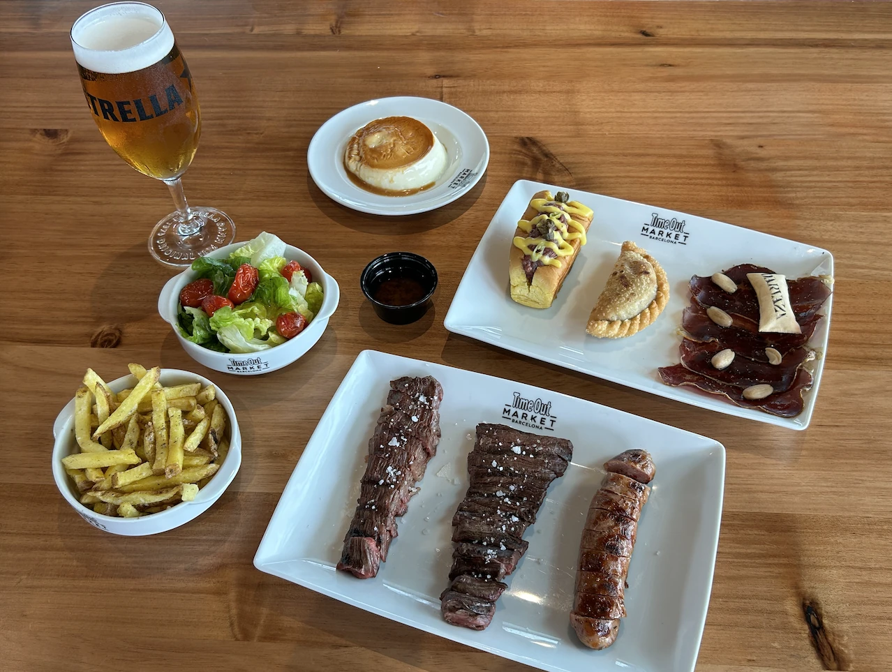 Men&uacute; degustaci&oacute;n de Xuba Tacos en Time Out Market 