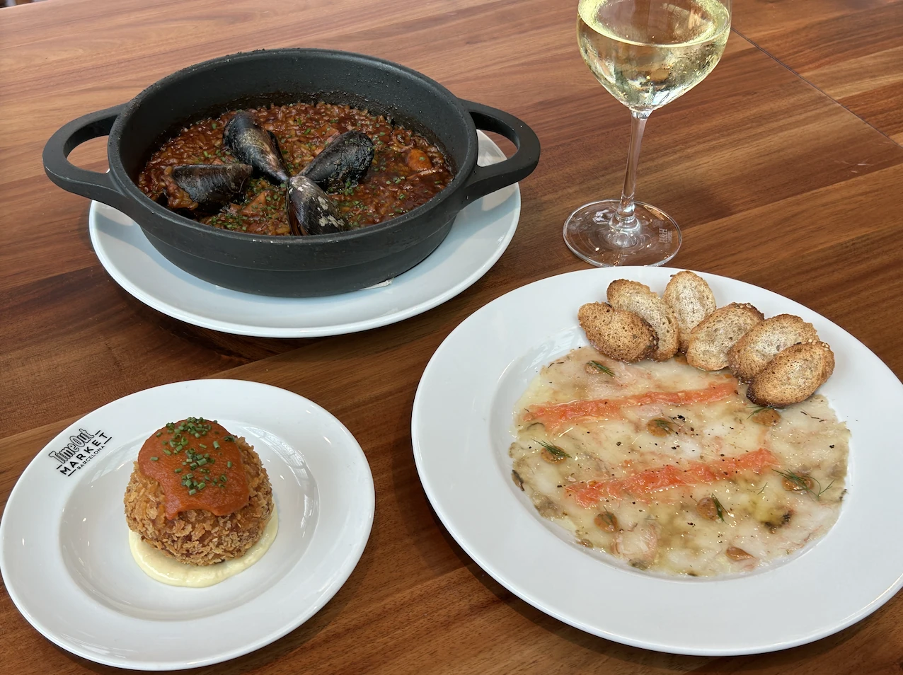 Men&uacute; degustaci&oacute; de Can Ros a Time Out Market 