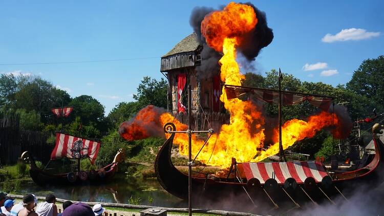 Puy Du Fou Amusement Park In France