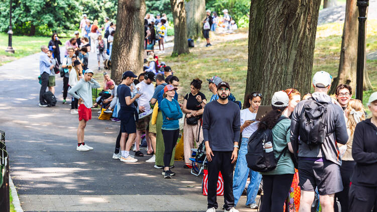 I was 314th in line for free 'Shakespeare in the Park' tickets at 4am. Here's how I fared.