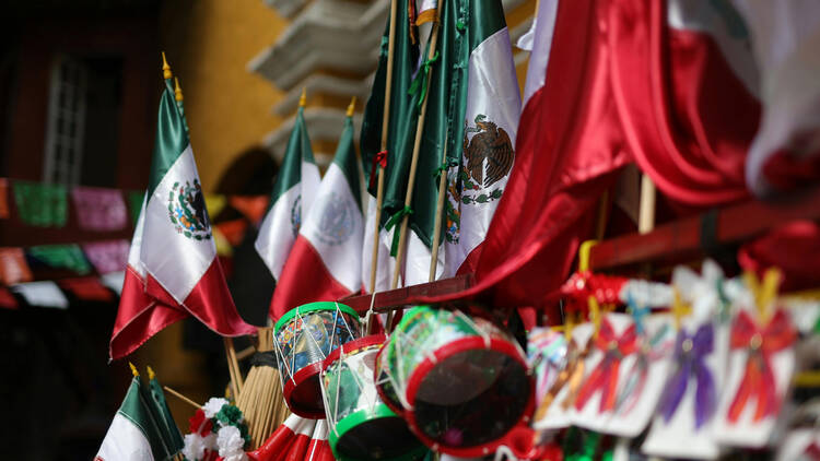 Decoración tricolor