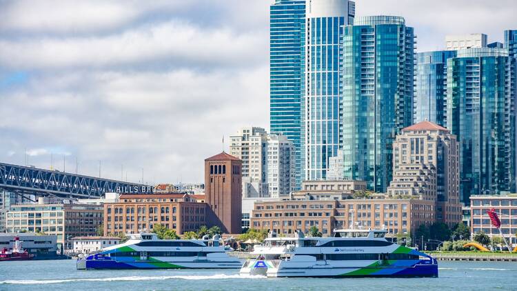 Passenger ferry in San Francisco