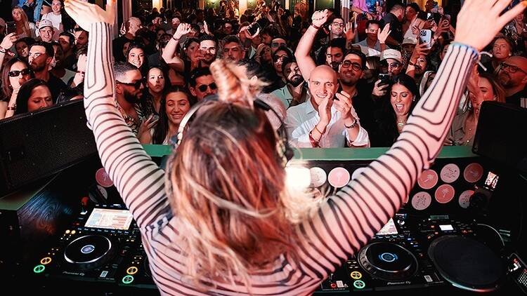 DJ at Palm Tree Club Miami