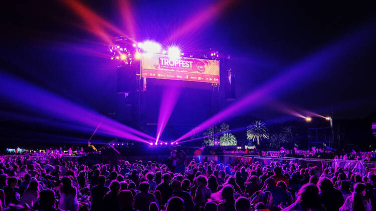 Tropfest at night