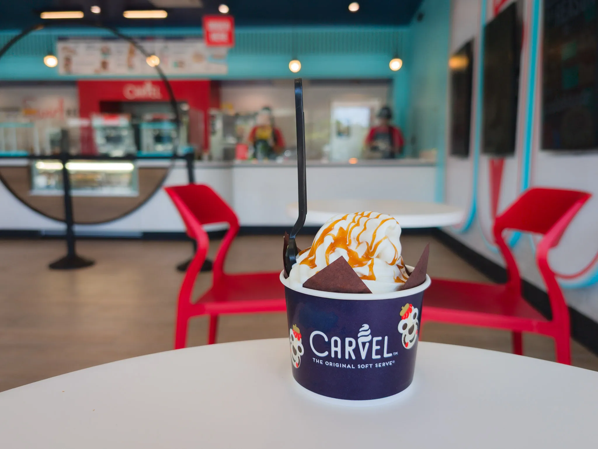 Cinnabon Swirl sundae