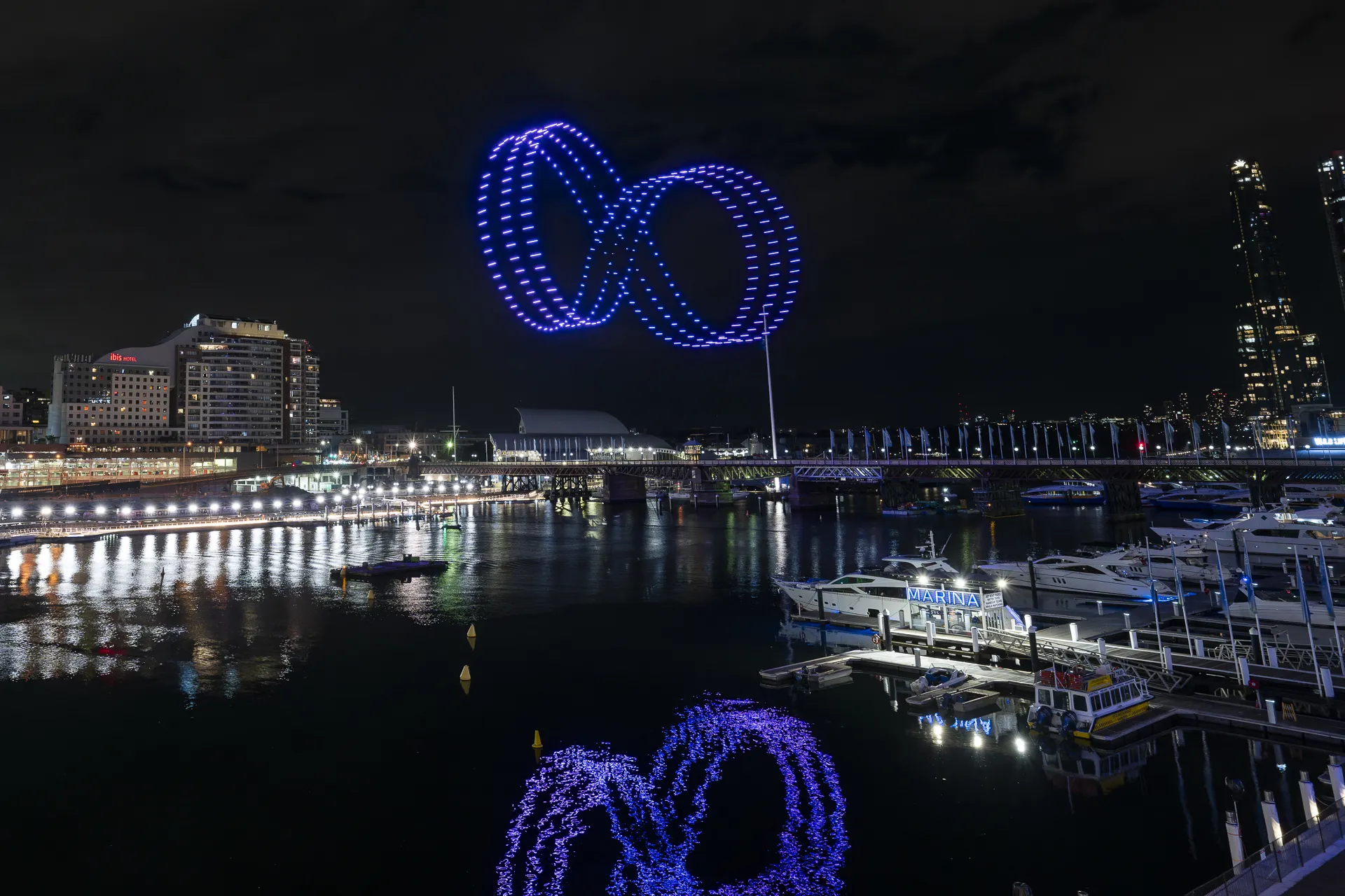 Sydney Harbour drone show