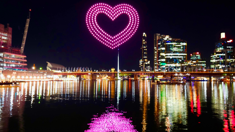 Sydney drone show