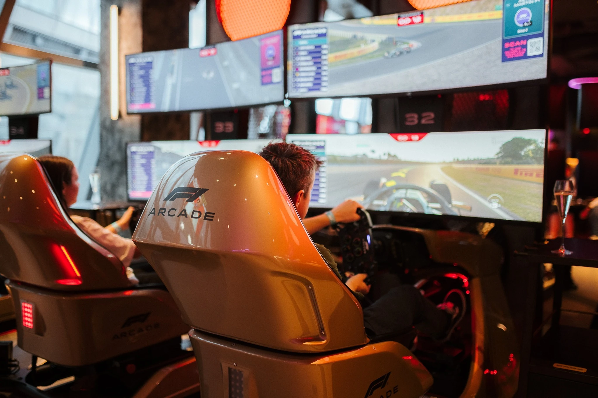 F1 Arcade. Laurence Howe 