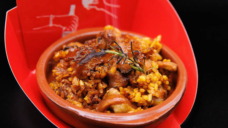 Arroz alicantino, de Georgie's Bar&Grill.