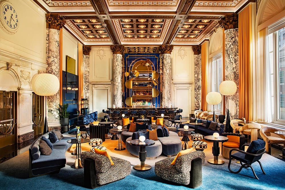 The W New York reopens after $100 million renovation, with Union Square's only rooftop bar