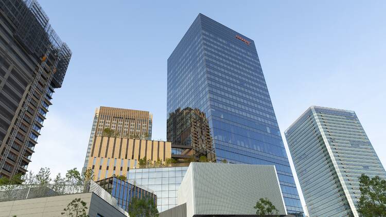 Out the front of Canopy by Hilton Osaka Umeda